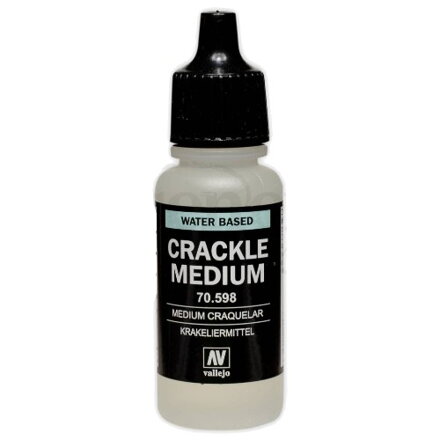Vallejo: Crackle Medium - pęknięty efekt powierzchni