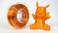 Filament PET-G 1,75 mm jasny pomarańczowy przezroczysty Devil Design 1 kg